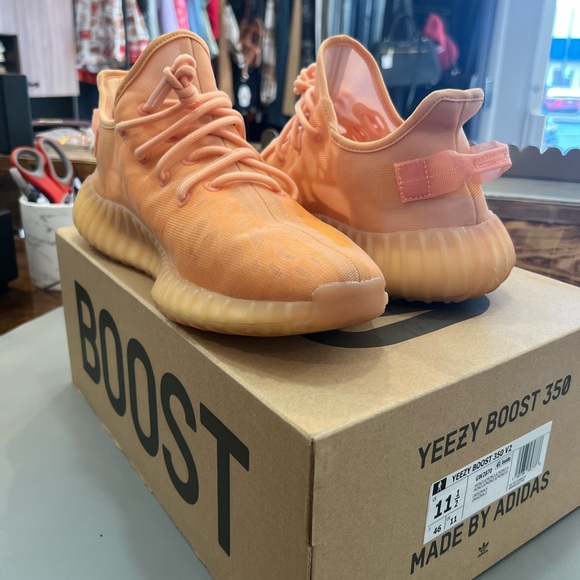 adidas gazelle silver green womens YEEZY BOOST 350 neon orange and grey trainers  Loop Generation